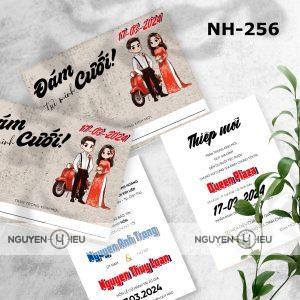 Thiệp cưới Hiếu Nguyễn thiết kế